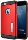 Чехол (клип-кейс) SGP Slim Armor Case для iPhone 6 Plus красный SGP109024