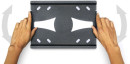 Кронштейн Holder LCDS-5010 черный металлик 20"-40" настенный наклон до 45кг4