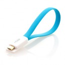 Кабель USB-microUSB 0.2м Gmini mCable MUS200F-M плоский синий2