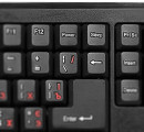 Клавиатура проводная Sven Standard 303 Power USB + PS/2 черный5