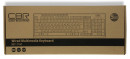 Клавиатура проводная CBR KB 111M USB черный5