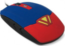 Мышь проводная CBR CM-833 Superman синий красный USB5