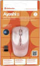 Мышь беспроводная DEFENDER Ayashi MS-325 розовый USB 523287