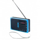 Радиоприемник Perfeo Sound Voyager PF-SV521-BL УКВ+ FM MP3 синий