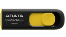 Флешка USB 64Gb A-Data UV128 USB3.0 AUV128-64G-RBY черный/желтый