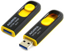 Флешка USB 64Gb A-Data UV128 USB3.0 AUV128-64G-RBY черный/желтый6