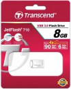 Флешка USB 8Gb Transcend Jetflash 710 TS8GJF710S USB 3.0 серебристый5