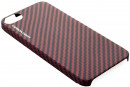 Чехол (клип-кейс) Gmini mCase Carbon для iPhone 5 iPhone 5S красный MCI5C15