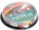 Диски DVD+R double layer VS 8x 8.5Gb CakeBox 10шт Printable 62070