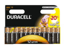 Батарейки Duracell Basic AA 12 шт LR6-12BL