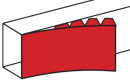 Крышка гибкая Legrand для кабель-канала DLP 65х195-2м 105212