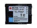 Аккумулятор AcmePower AP-BP-827 для фотокамеры CANON