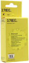 Картридж T2 №178XL для HP Deskjet 3070A/Photosmart 6510/7510/B110/C8583 желтый 750стр CB325HE