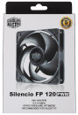 Вентилятор Cooler Master Silencio FP120 PWM R4-SFNL-14PK-R1 120x120x25mm 800-1400rpm6