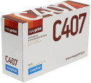 Картридж EasyPrint LS-C407 CLT-C407S для Samsung CLP-320 325 CLX-3185 голубой с чипом 1000стр