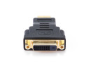 Переходник HDMI M - DVI F Gembird золотые разъемы пакет A-HDMI-DVI-3