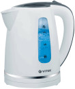 Чайник Vitek VT-7018 2200 Вт 1.7 л пластик белый