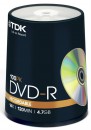 Диски DVD-R TDK 16x 4.7Gb CakeBox 100шт 19479