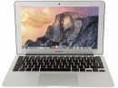 Ноутбук Apple MacBook Air 11.6"  1366х768 глянцевый i5 1.6GHz 4Gb 128Gb SSD HD6000 MacOS X 10.8 Bluetooth Wi-Fi серебристый алюминиевый MJVM2RU/A2