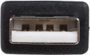 Переходник miniUSB 3Cott плоский черный 3C-USBAM-MINI-USB5PM-AD262