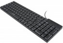 Клавиатура проводная Oklick 190M USB черный 9456572