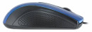 Мышь проводная Oklick 215M чёрный синий USB4