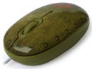 Мышь проводная CBR Tank Battle зелёный USB + коврик5