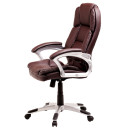 Кресло руководителя College BX-3233/3323 экокожа коричневый2
