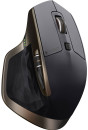 Мышь беспроводная Logitech MX Master чёрный коричневый USB + Bluetooth 910-0043622