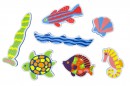 Интерактивная игрушка Alex Пляж стикеры для ванны от 3 лет разноцветный 633W2
