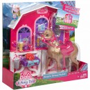 Игровой набор Barbie (Mattel) Barbie и сестры в сказке о пони: Конюшня и лошадь Y75543