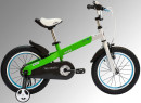 Велосипед двухколёсный Royal baby Alloy Buttons Diy 14 дюймов зеленый
