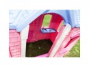 Игровой домик розовый Little Tikes с фиолетовой крышей