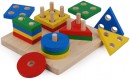 Сортер Plan Toys Доска с геометрическими фигурами 24032