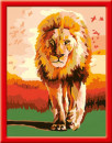 Набор для творчества Ravensburger Раскрашивание по номерам Гордый лев от 9 лет
