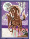 Набор для рисования Ravensburger Раскрашивание по номерам Лошадь с жеребенком от 11 лет 280872