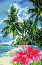 Набор для творчества Ravensburger Раскрашивание по номерам Тропический остров от 10 лет3