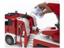Пожарная машина Bruder Scania с выдвижной лестницей и помпой 1 шт 59 см красный 035904
