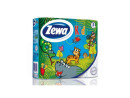 Бумага туалетная Zewa Kids 4 шт не содержит спирта 06102