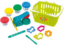 PlayGo Набор с пластилином и аксессуарами в корзине 87502