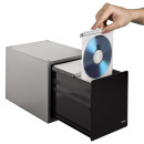 Коробка HAMA Magic Touch для 80 CD серебристый H-483183