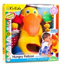Интерактивная игрушка Ks Kids Голодный пеликан с игрушками от 1 года разноцветный KA208B2