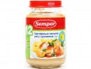 Пюре Semper Картофельно-овощное рагу с цыпленком с 12 мес. 190 гр.