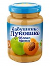 Пюре Бабушкино Лукошко Яблоко, абрикос с 5 мес. 200 гр.