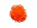 Резинки для плетения Rainbow Loom Оранжевый неон 20570 600 шт2