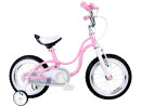 Велосипед двухколёсный Royal baby Little Swan 12 розовый