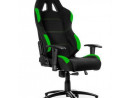 Кресло для геймеров Akracing Gaming Chair черно-зеленый AK-K7012-BG3