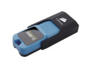 Флешка USB 64Gb Corsair Voyager Slider X2 CMFSL3X2-64GB черно-голубой3