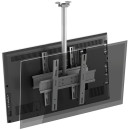 Кронштейн Holder PR-102-B черный для ЖК ТВ 32-65" потолочный фиксированный VESA 400x400 до 90 кг3
