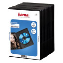 Коробка HAMA для DVD пластик черный 10шт H-51276